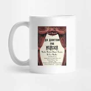 Carousel Theatre An Audition for Murder Show Poster Mug